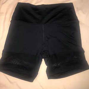 Pink vs biker shorts